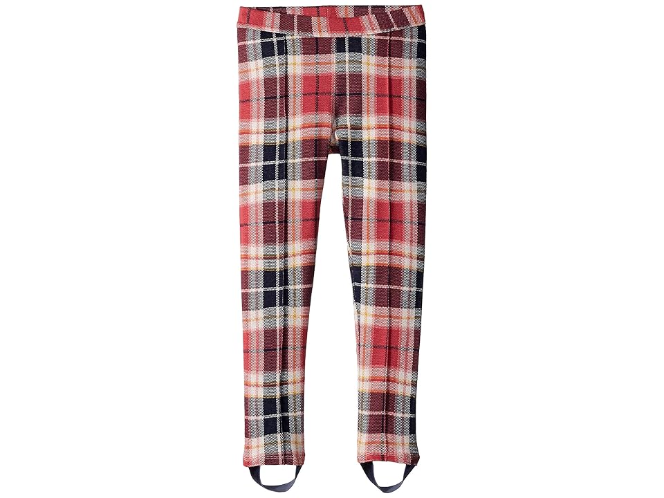 

Janie and Jack Double Knit Stirrup Pants (Toddler/Little Kids/Big Kids) (Red/Navy Plaid) Girl's Casual Pants