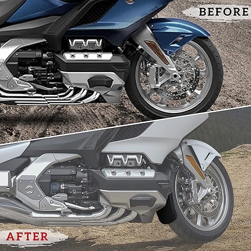 Miniatura 5 de Extensor de guardabarros delantero para ala dorada, extensor de guardabarros delantero para Honda Goldwing GL1800 1800 2018 2019 2020 2021 2022 2023