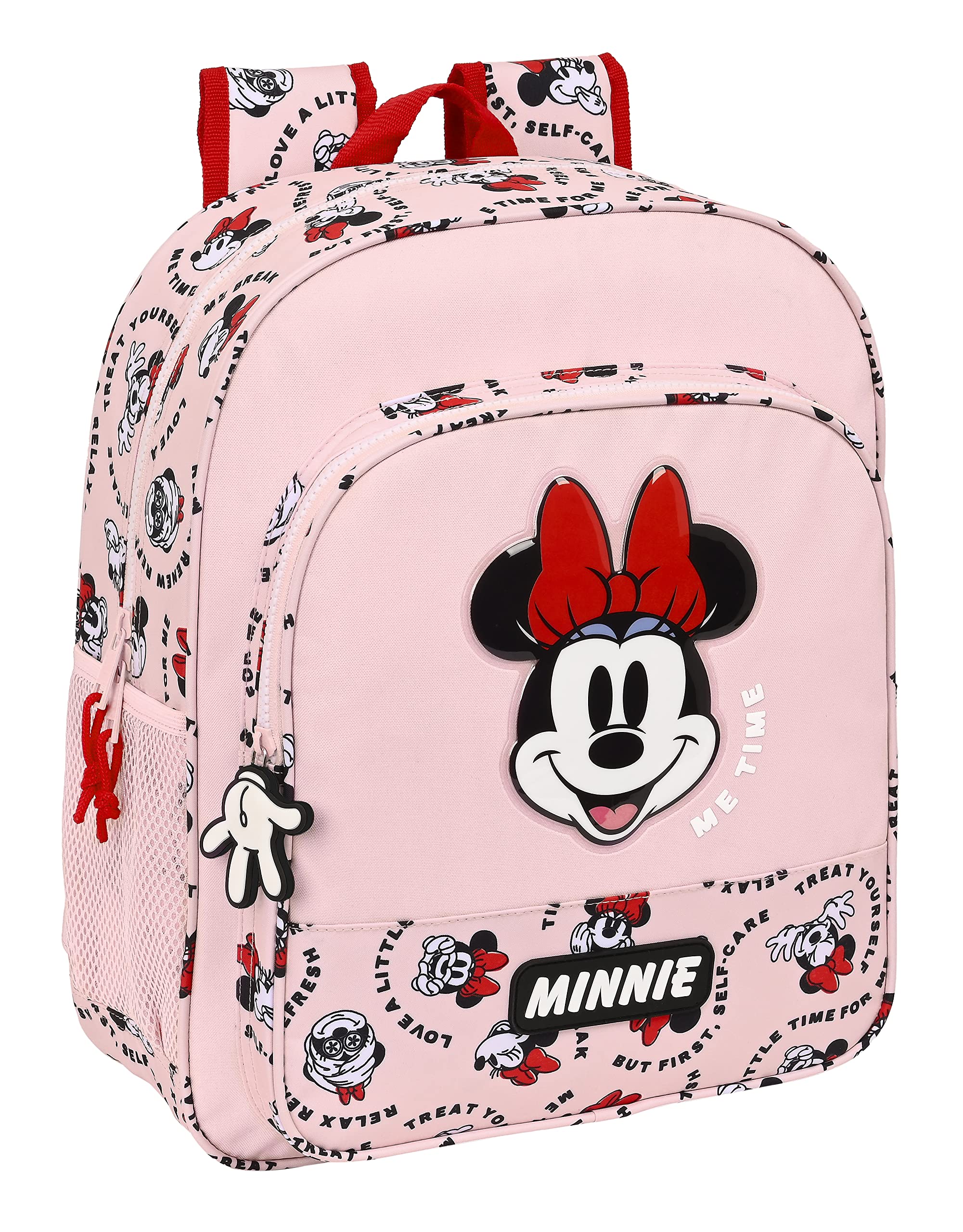 Safta MOCHILA JUNIOR ADAPT.CARRO MINNIE MOUSE "ME TIME"