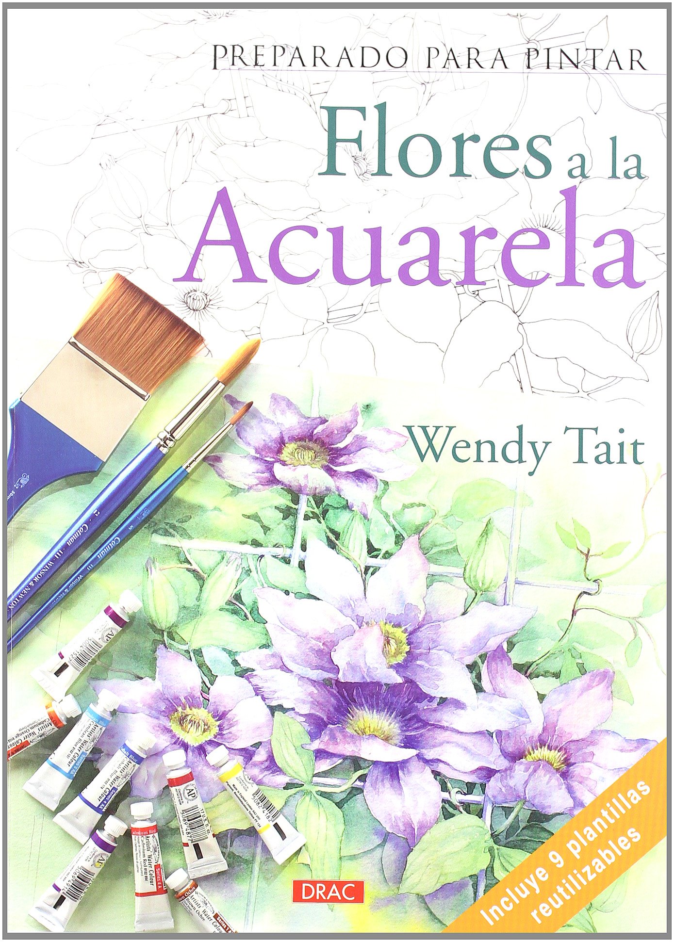 Flores a la acuarela