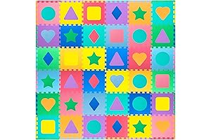 ProSource Kids Puzzle Tiles Play Mat