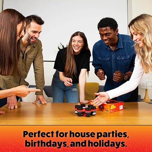 Miniatura 3 de Buzzed Shot Roulette por Relatable - El juego de beber ruleta rueda, juegos de beber para adultos, incluye 1 rueda de ruleta de tiro, 6 vasos, 12