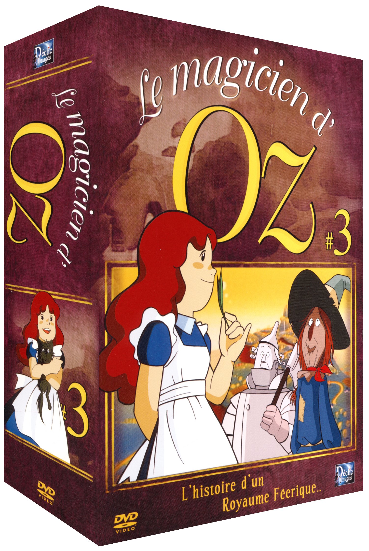 DVD El mago de Oz Vol. 3 en versión francesa para coleccionistas de cine