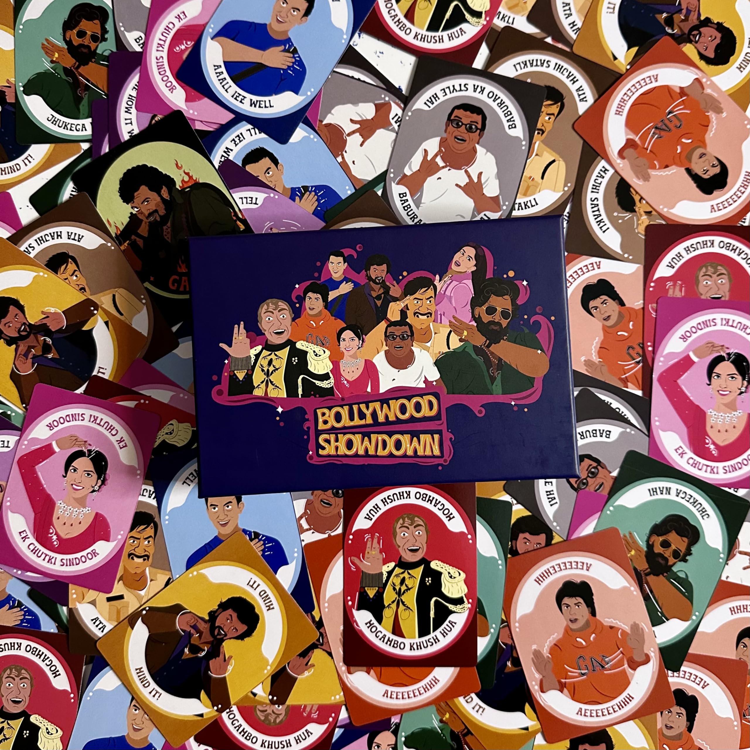 Mango Shorts Bollywood Showdown Card Game for Family and Kids Age 7 Years and Up | A Party Game for Adults | Fun for Family and Friends | Made in India | 2-10 Players (B0D1YJG87G) Amazon Price History, Amazon Price Tracker