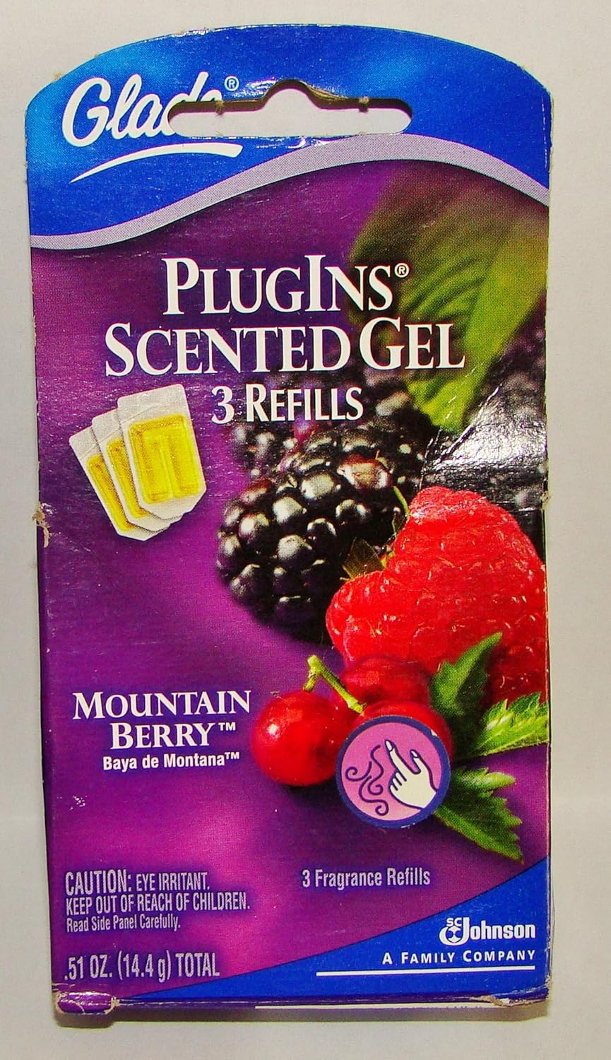 Glade Plugins Scented Gel Refills Mountain Berry One (1