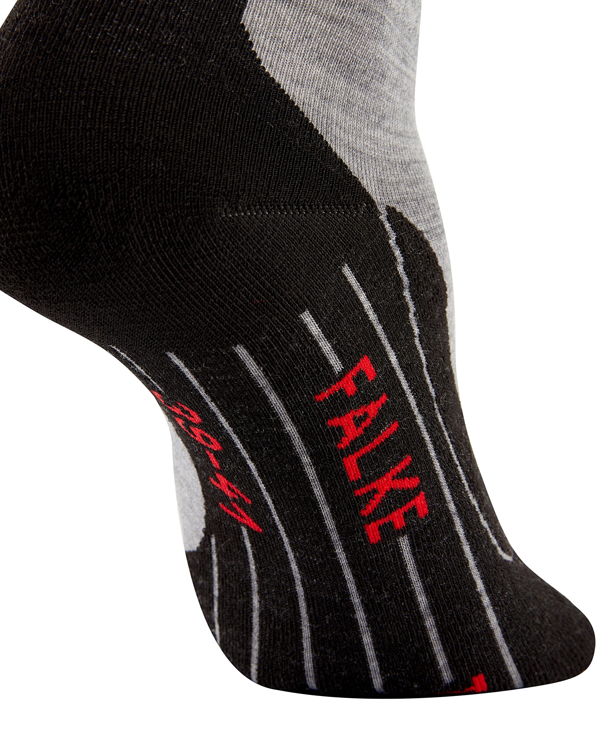 Falke hombre TK5 Short calcetines para senderismo amortiguación ligera antiampollas transpirable secado rápido regulación del clima antiolores lana hilo funcional 1 par