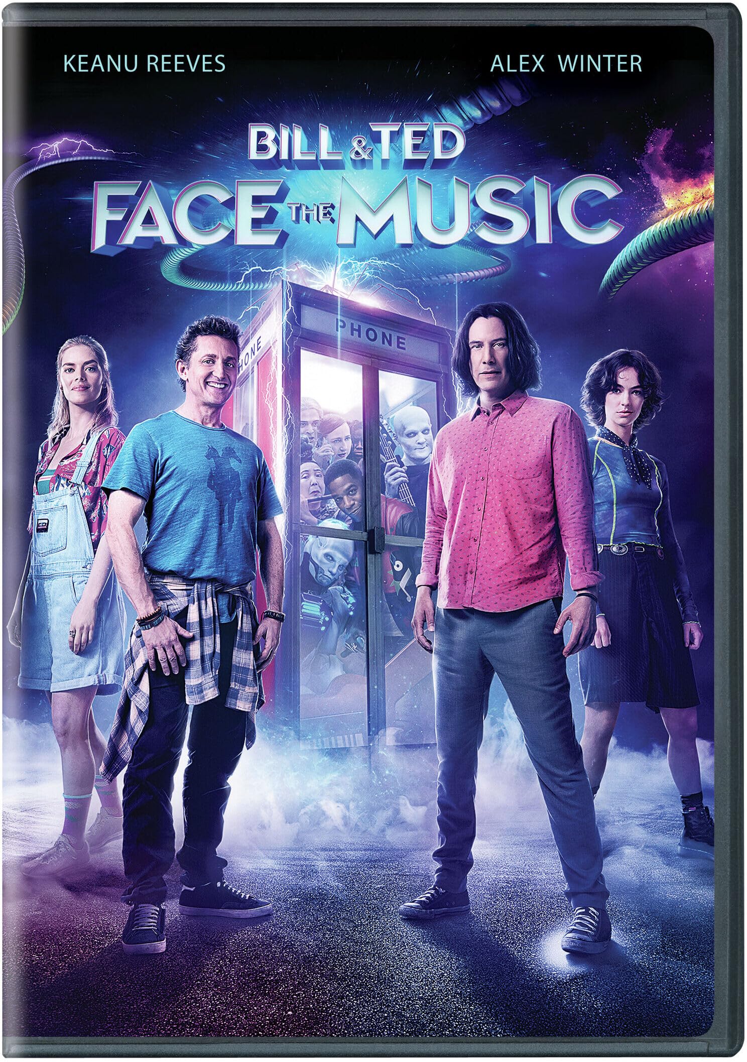 Bill \u0026 Ted Face the Music (DVD + Digital) (DVD): Amazon.ca: Chris Matheson,  Ed Solomon, Keanu Reeves, Alex Winter, Samara Weaving, Brigette ...