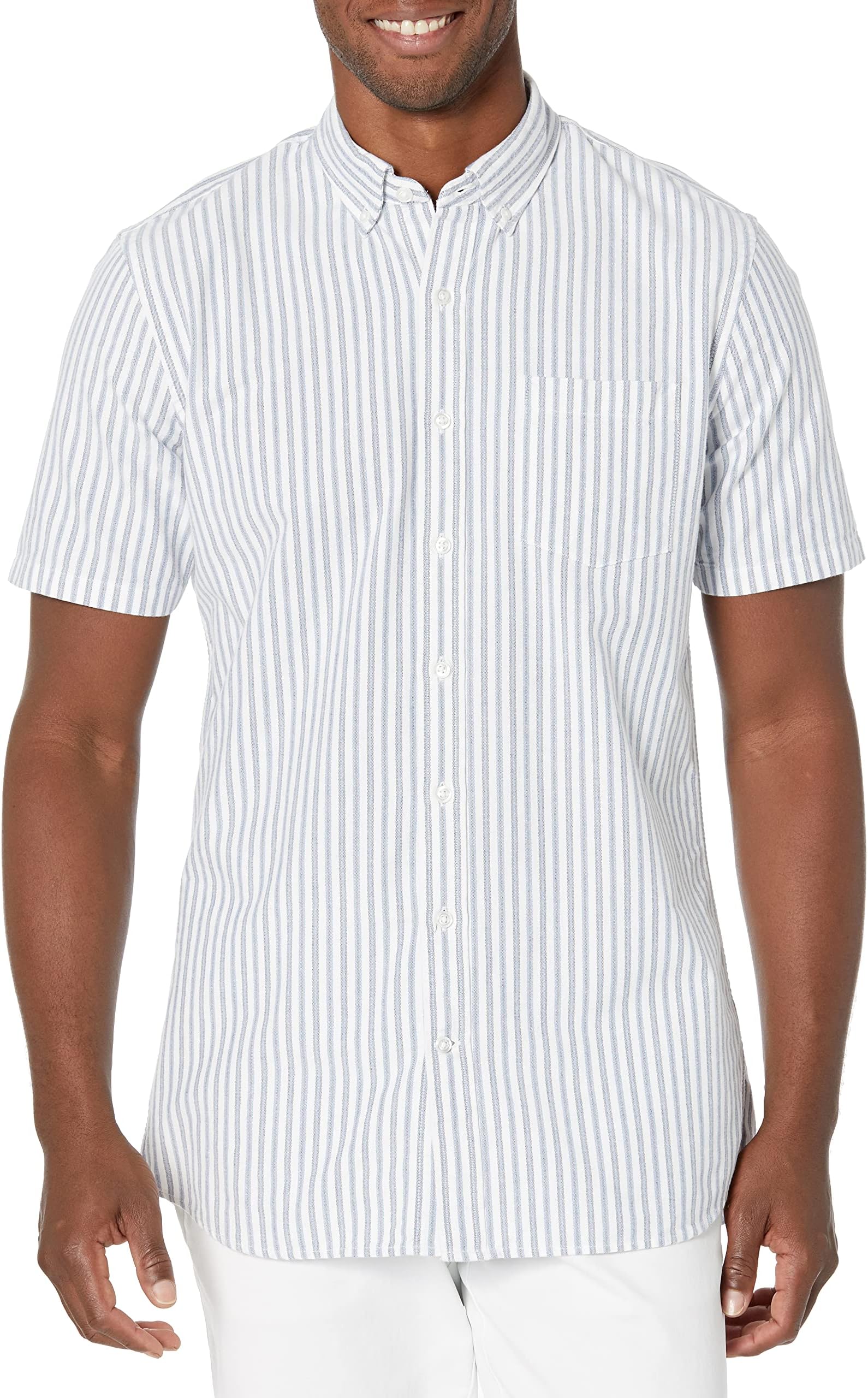Goodthreads Men's Standard-Fit Short-Sleeve Oxford Shirt with Pocket