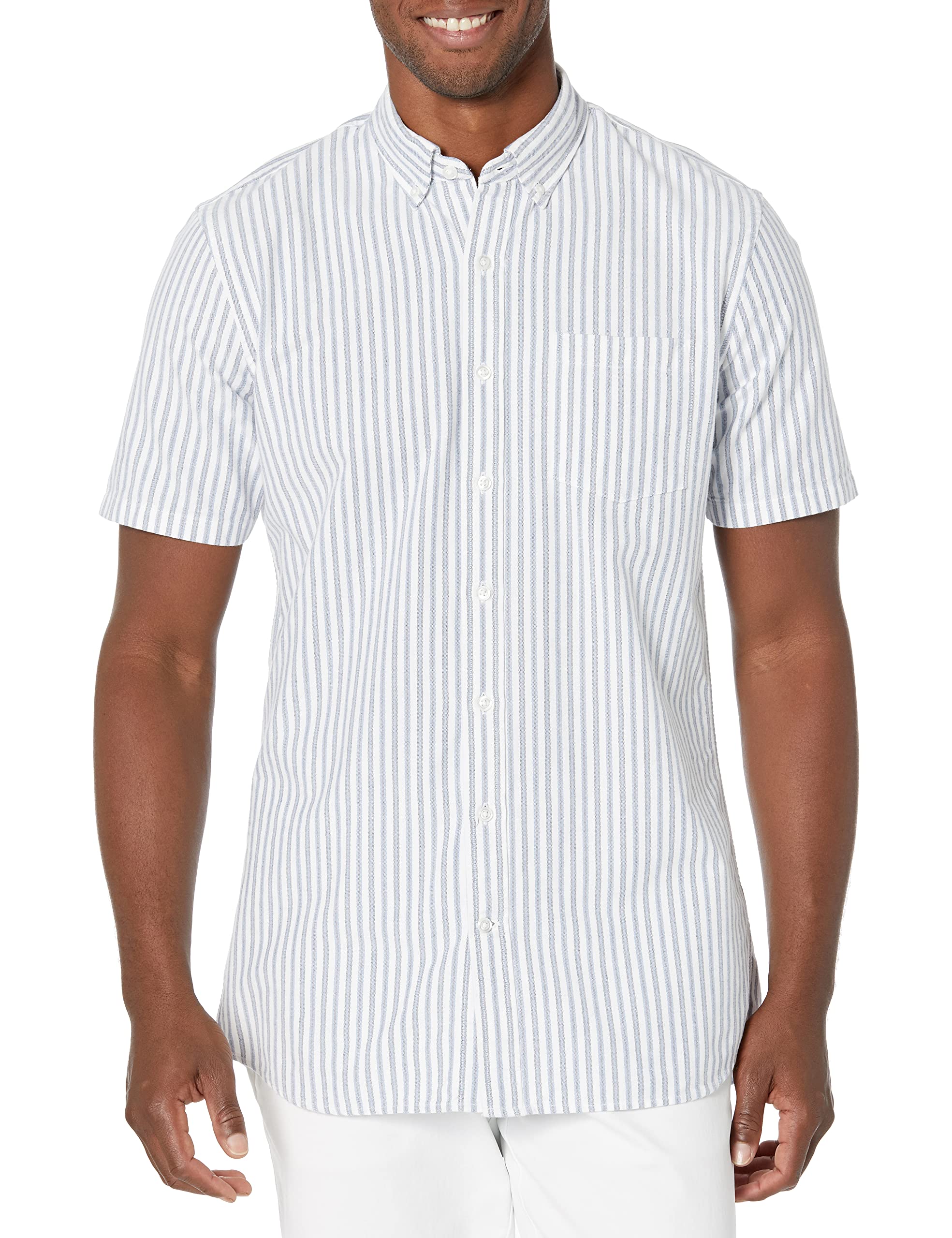 Goodthreads Men's Standard-Fit Short-Sleeve Oxford Shirt with Pocket