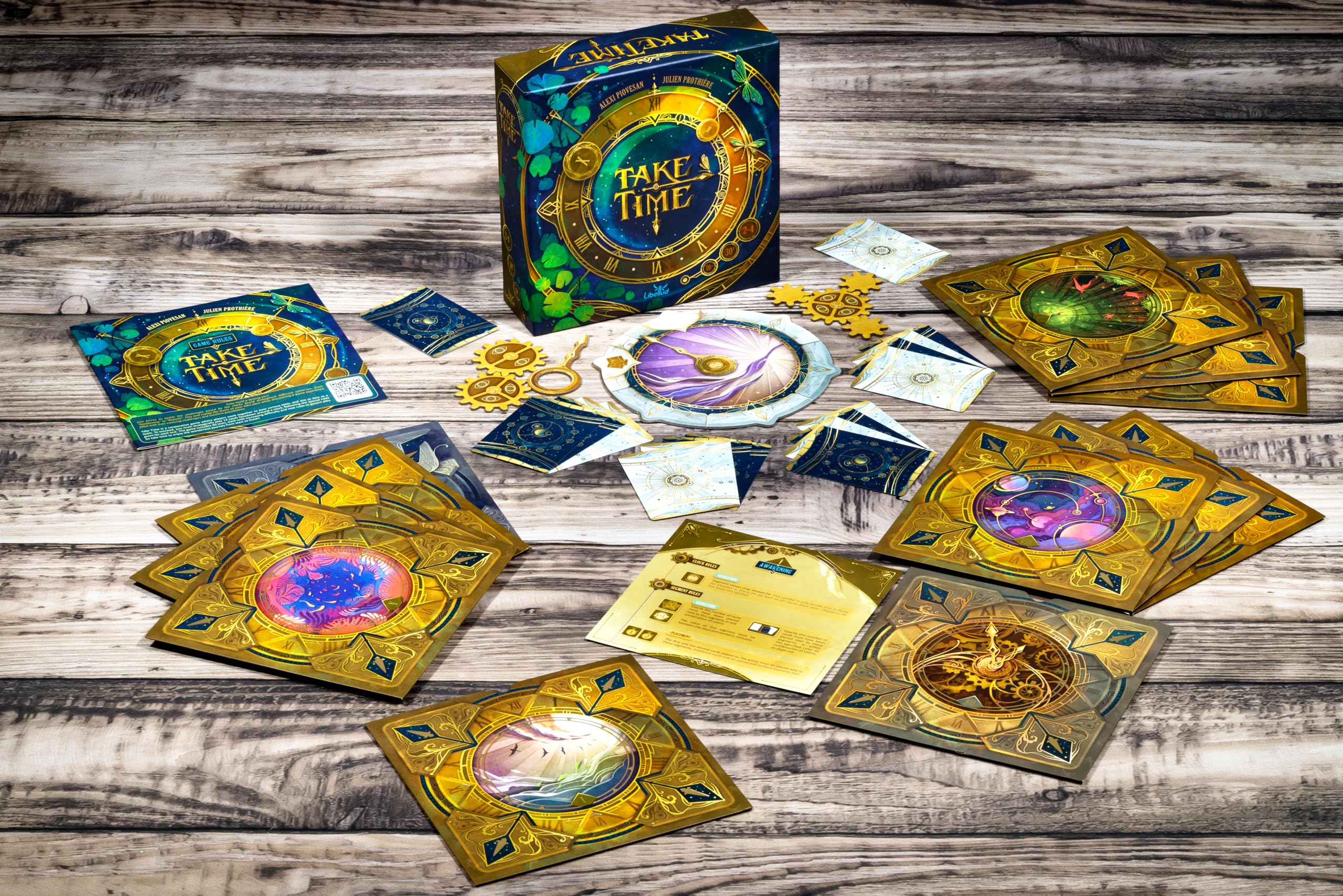Libellud, Take Time Jeu Familial, 2 à 4 Joueurs, à partir de 10 Ans, 30 Minutes, Allemand