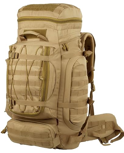 XMILPAX Large Military Rucksack Tactical MOLLE Pack 70L