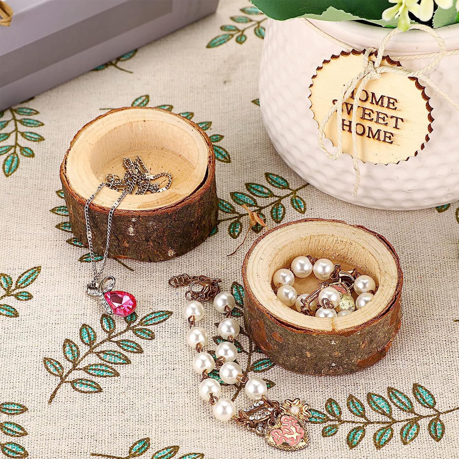 Portacandelitas Madera, 12 Piezas de Portavelas de Madera, Portavelas Redondo de Madera, Candelabro de Madera Personalizado, para Bodas, Cumpleaños, Fiestas, Adorno