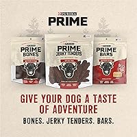 Vista 8 de Bolsas de Purina Prime Bones Purina Prime Bars - Galletas naturales horneadas para perros, con bisonte alimentado en pasto, (6) 16 onzas