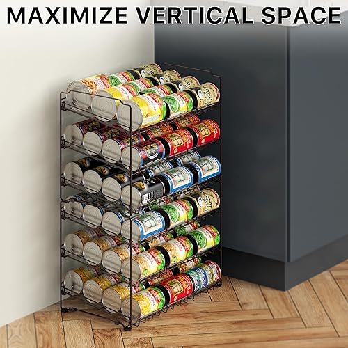 Miniatura 7 de Simple Houseware Organizador de latas apilable bronce