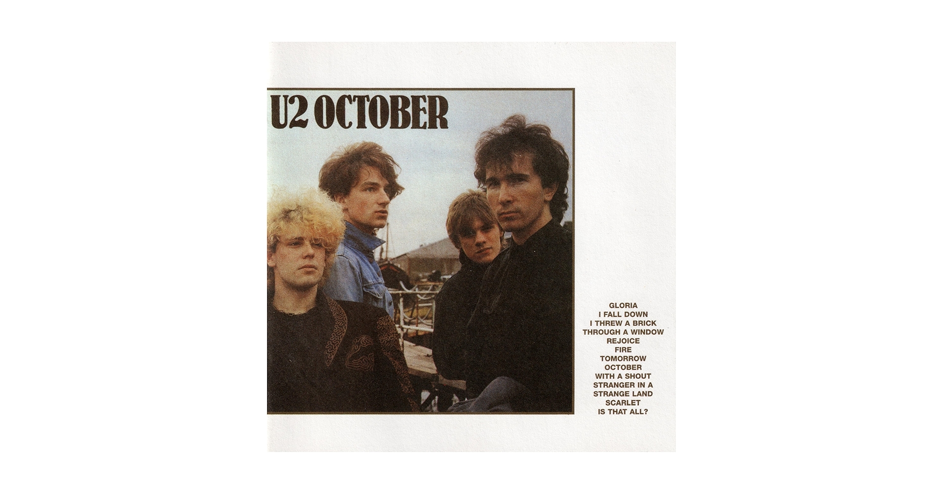 レア盤 U2 CD2枚セット「LIVE IN NEW YORK 1981」 U2 - Rare CD music albums