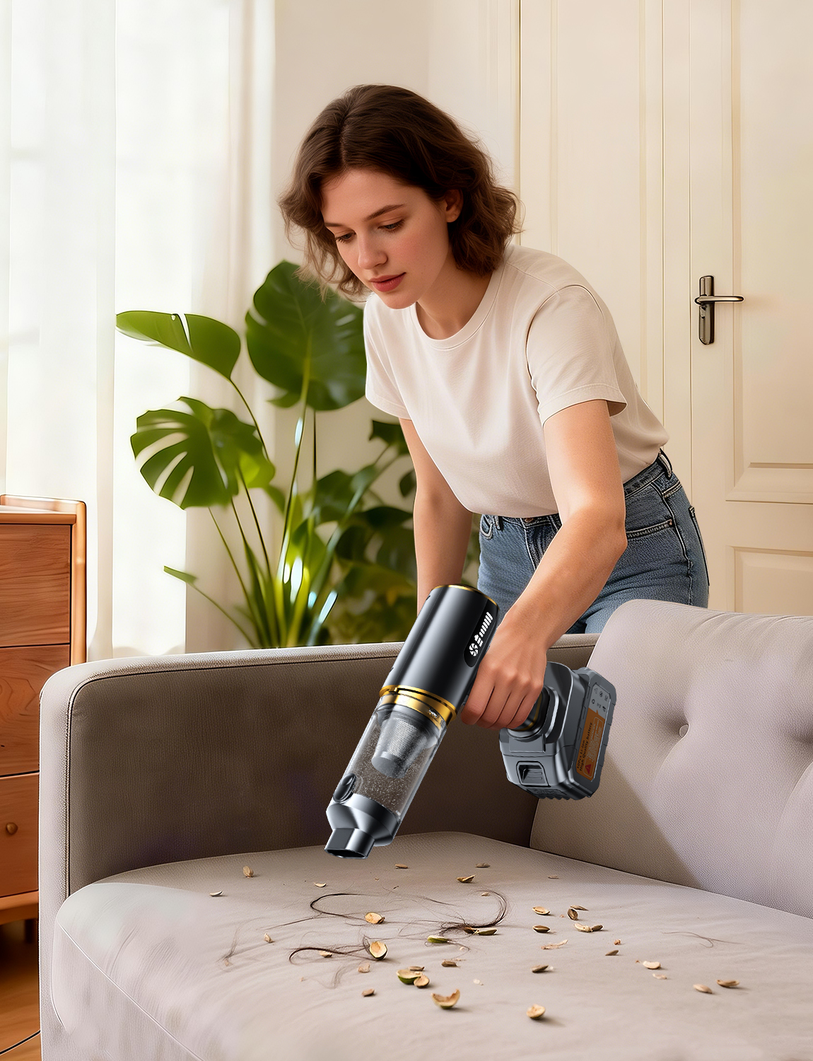 Amazon.com: JXIAA Cordless Vacuum Cleaner, 58000PA Handheld Vacuum