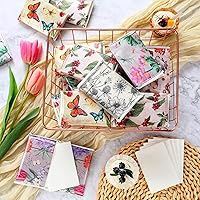 Vista 4 de 24 paquetes de pañuelos de bolsillo de tamaño viaje, paquetes delgados de 3 capas de bolsillo de tamaño monedero, pañuelos de bolsillo para viajes