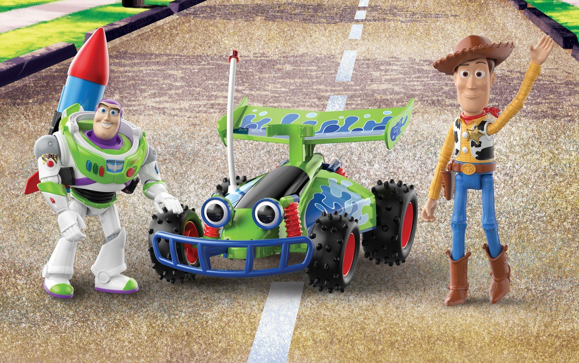 マテル トイストーリーToy Story 2 Woody with RC Disney Pixar Toy Story RC Racer & Woody Pop-up Figure | eBay