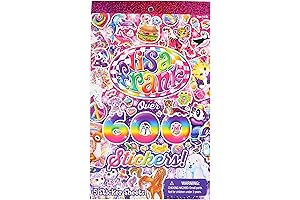 Lisa Frank Original Sticker Book - 600+ Stickers
