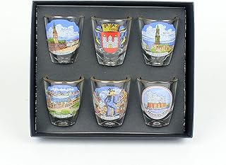 Suchergebnis Auf Amazon De Fur Souvenir Schnapsglaser Glaser Trinkgeschirr Kuche Haushalt Wohnen