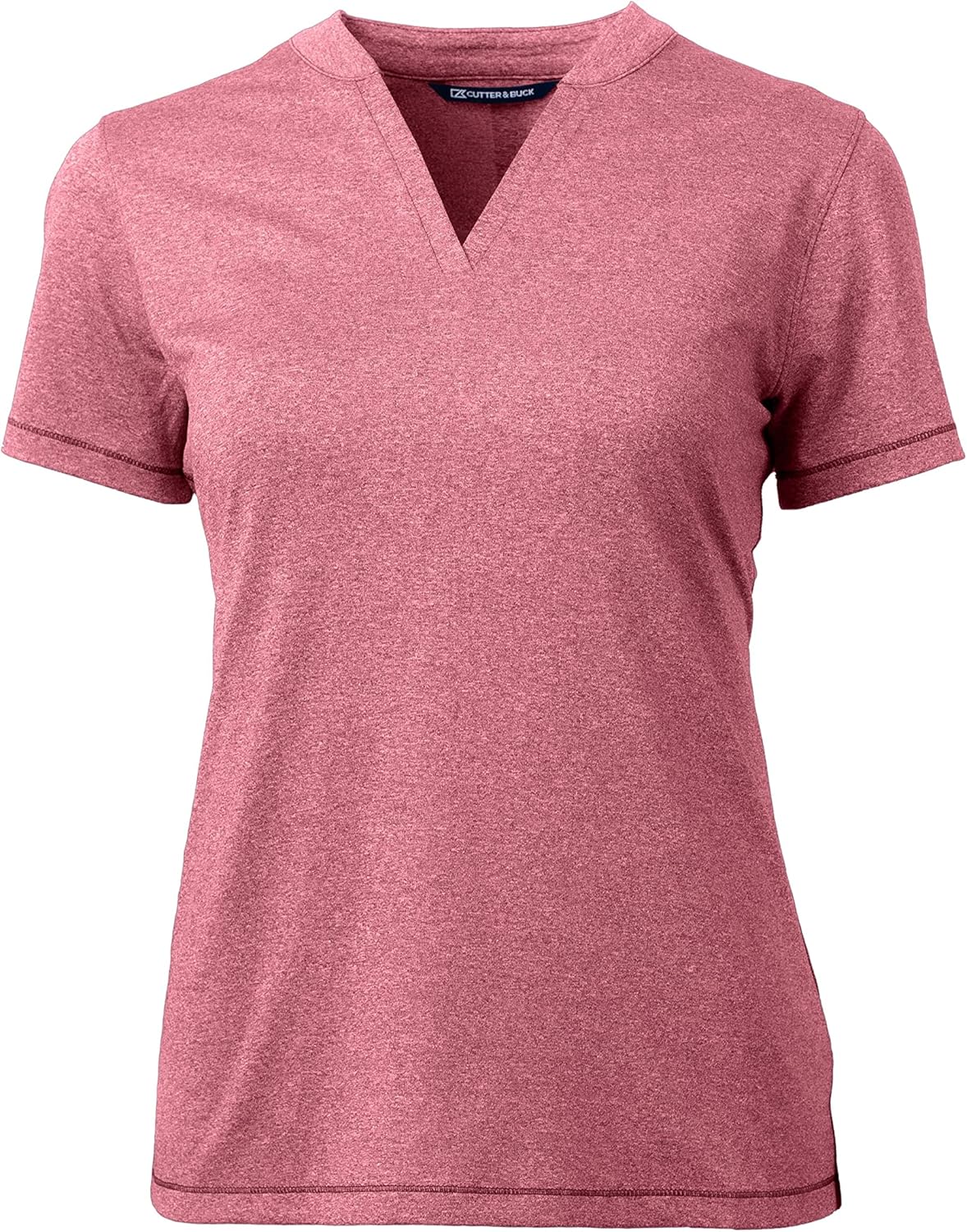 Cutter & Buck Womens Forge Heathered Stretch Womens Blade Top