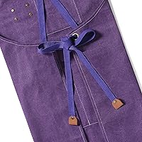 Vista 23 de AFUN Delantales de chef para hombres y mujeres con bolsillos grandes, lona de algodón con espalda cruzada, resistente y ajustable, talla M a XXL