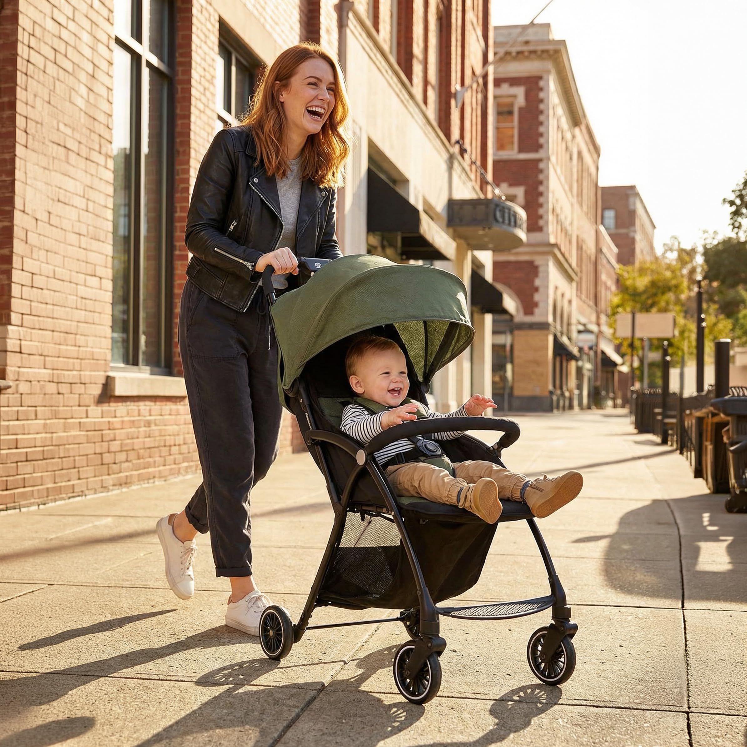 Mothercare Unisex Lightweight Baby Stroller, Green, 0-3Y-image-31