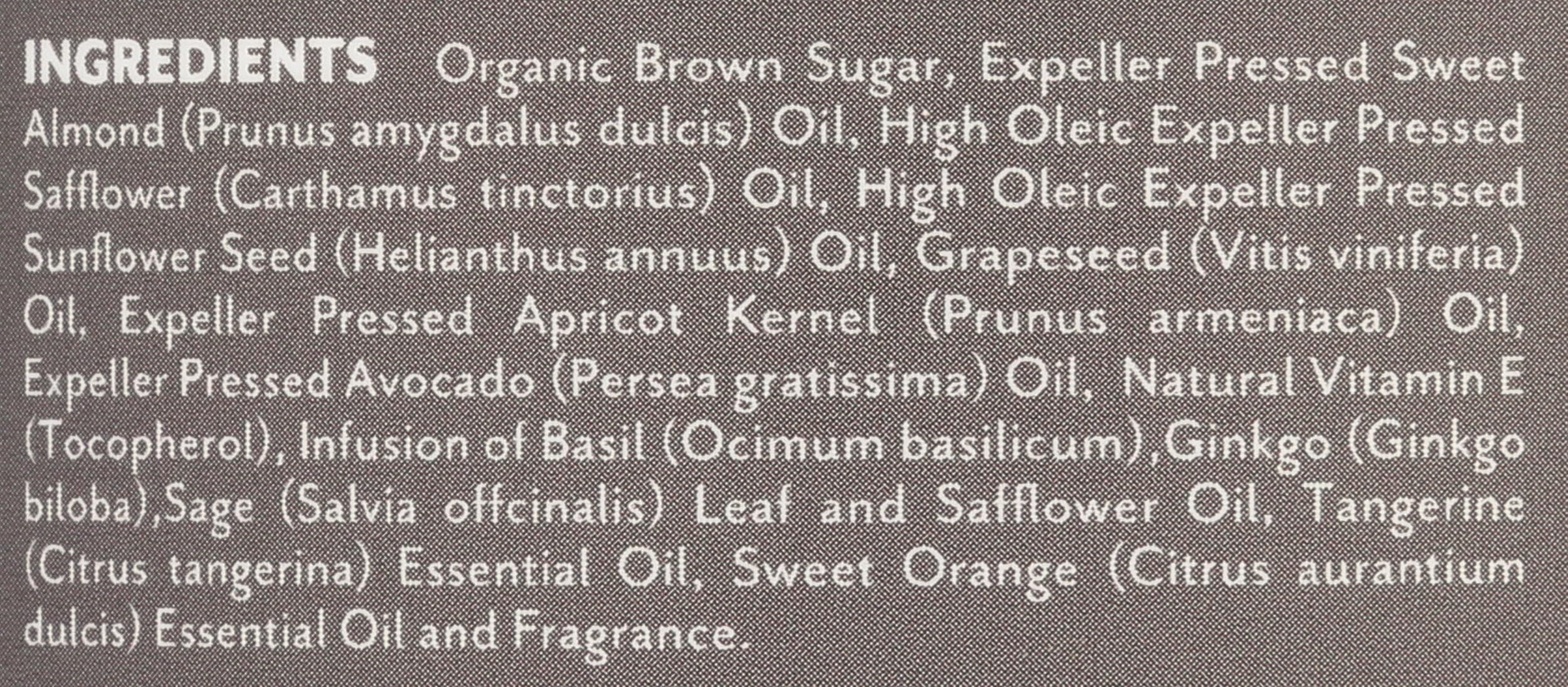 Soothing touch Brown Sugar scrub, Vanilla Orange, 453,6 gram