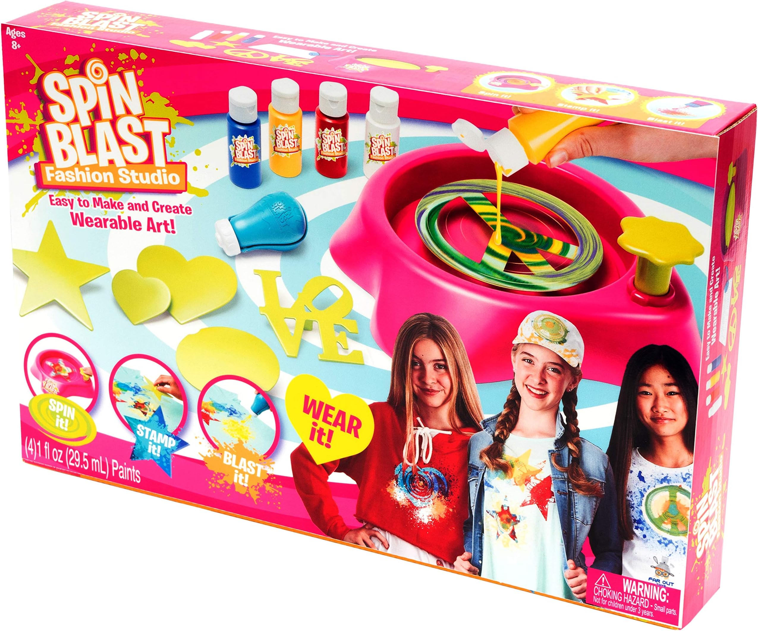 Far Out Toys Spin Blast Fashion Studio, Multi