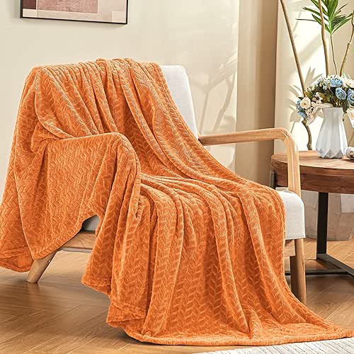 inhand Fall Throw Blanket, Super Soft Fuzzy Blanket for Couch