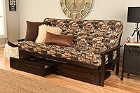 Vista 18 de MFD Futón Montana, Verde, Madera, Colchón canadiense