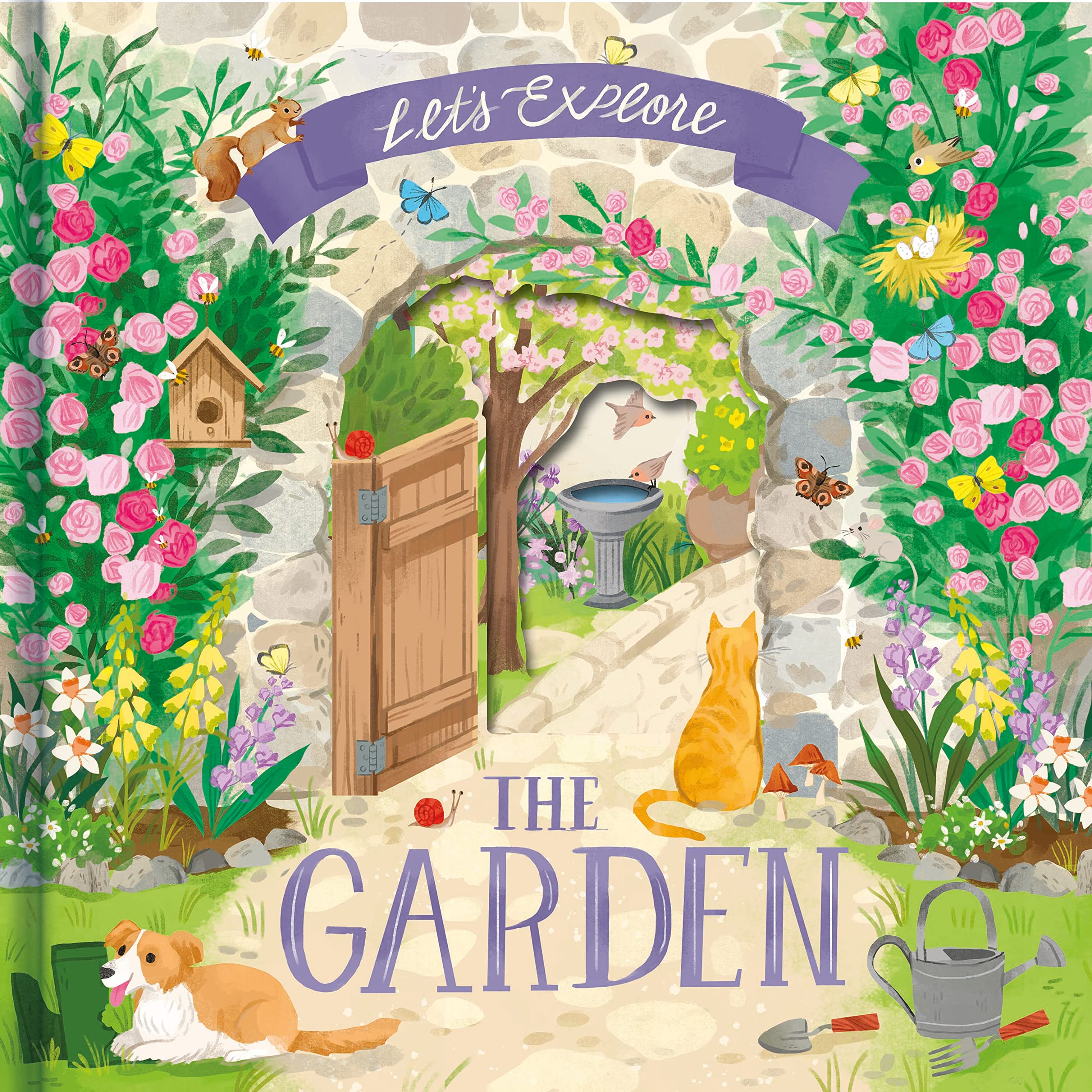 NATURE DIE-CUT BOOKS - GARDEN
