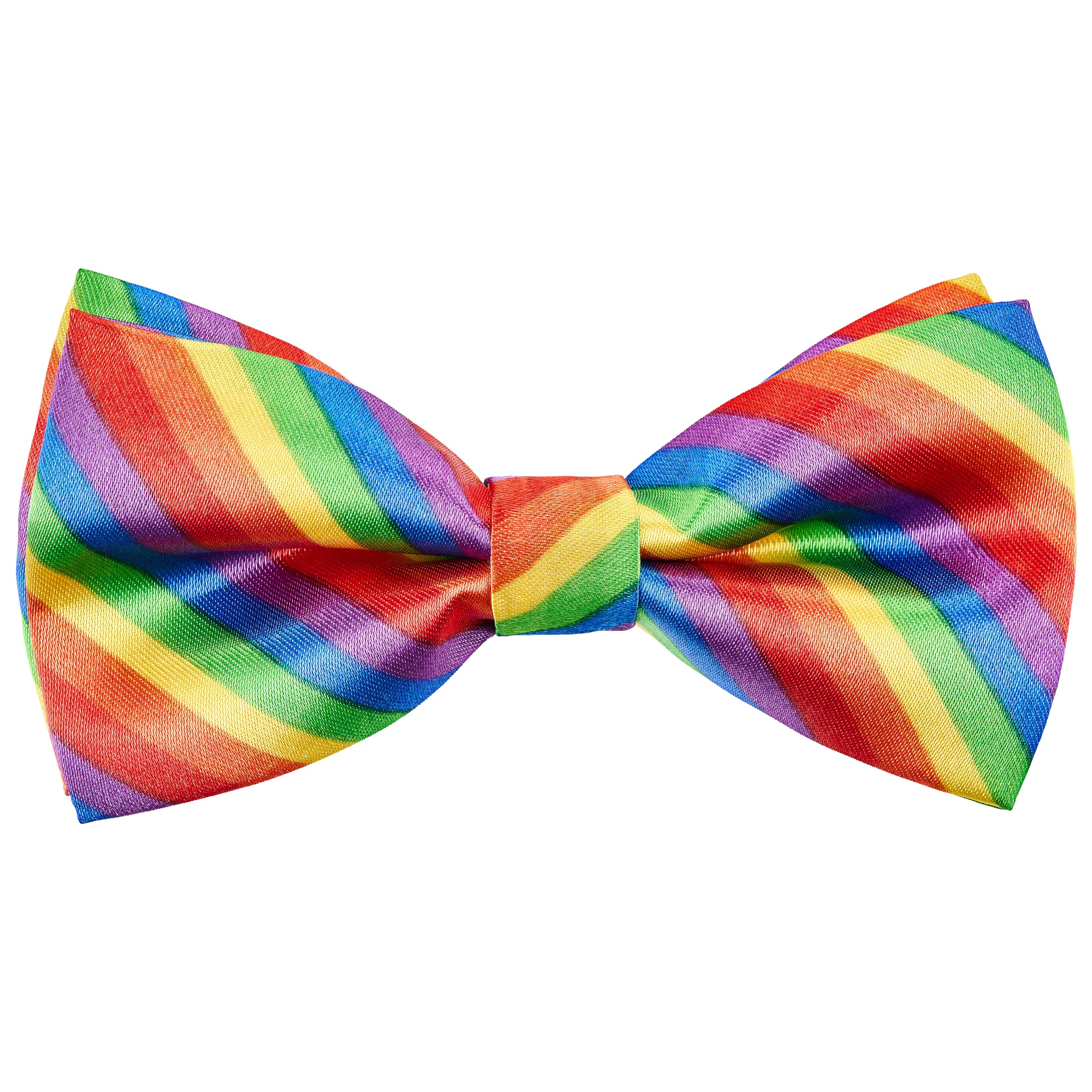 Balinco Rainbow Bow Tie, Clown Costume Accessories, LGBTQ Accessories, CSD, Gay Pride Theme Party, Kasper Carnival, Halloween