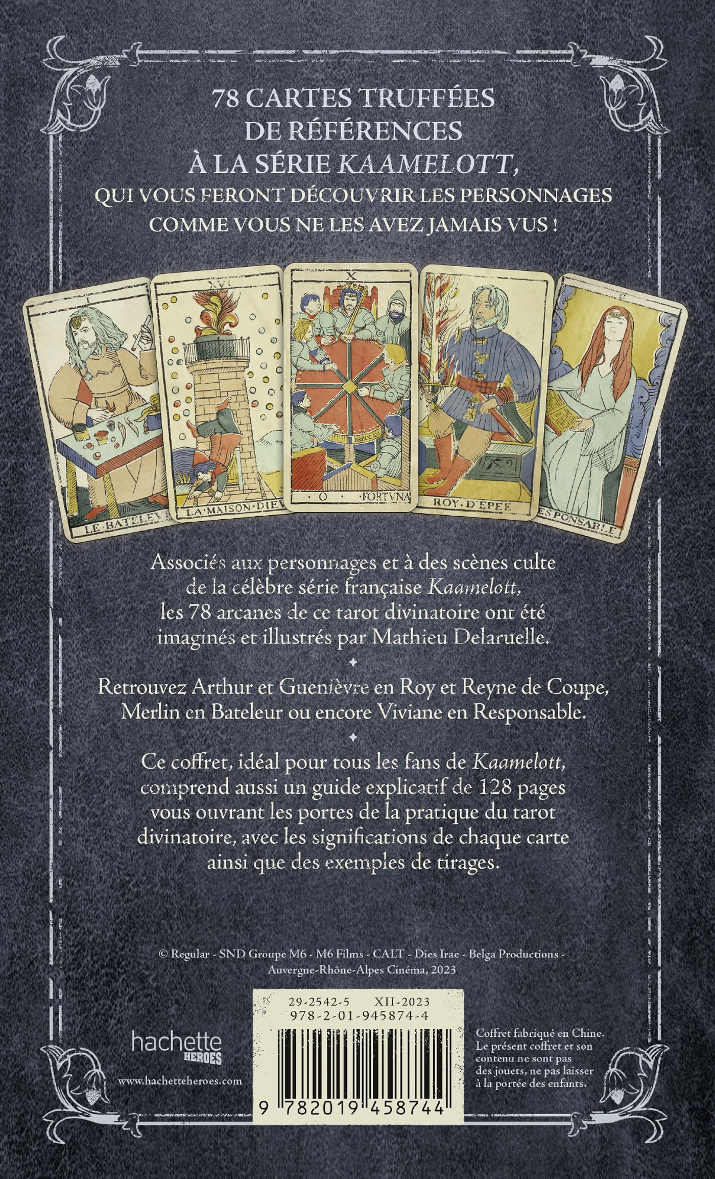 Kaamelott, le Tarot: 78 cartes + 1 livre explicatif