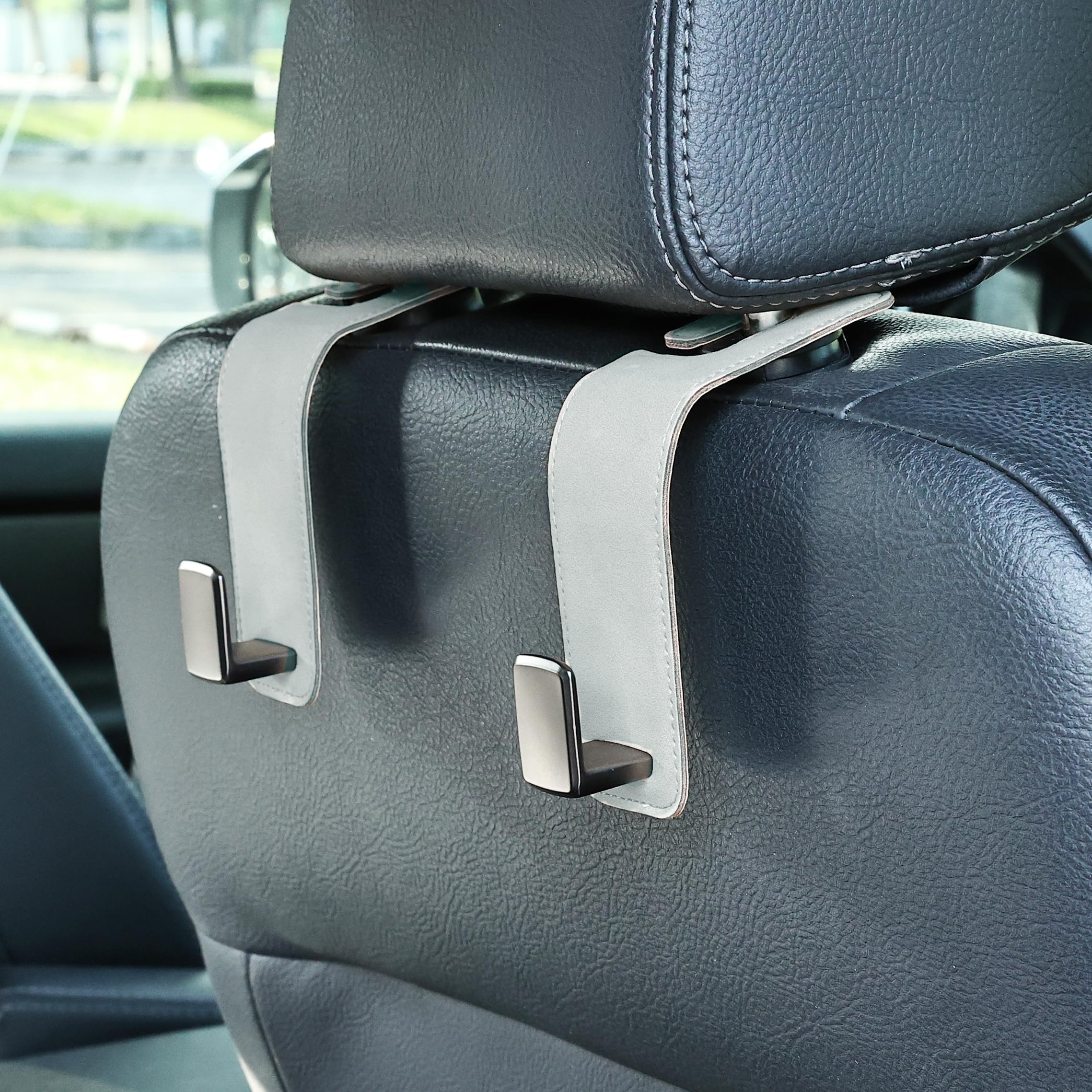 Car Headrest Hooks - Organize Your Car! -9