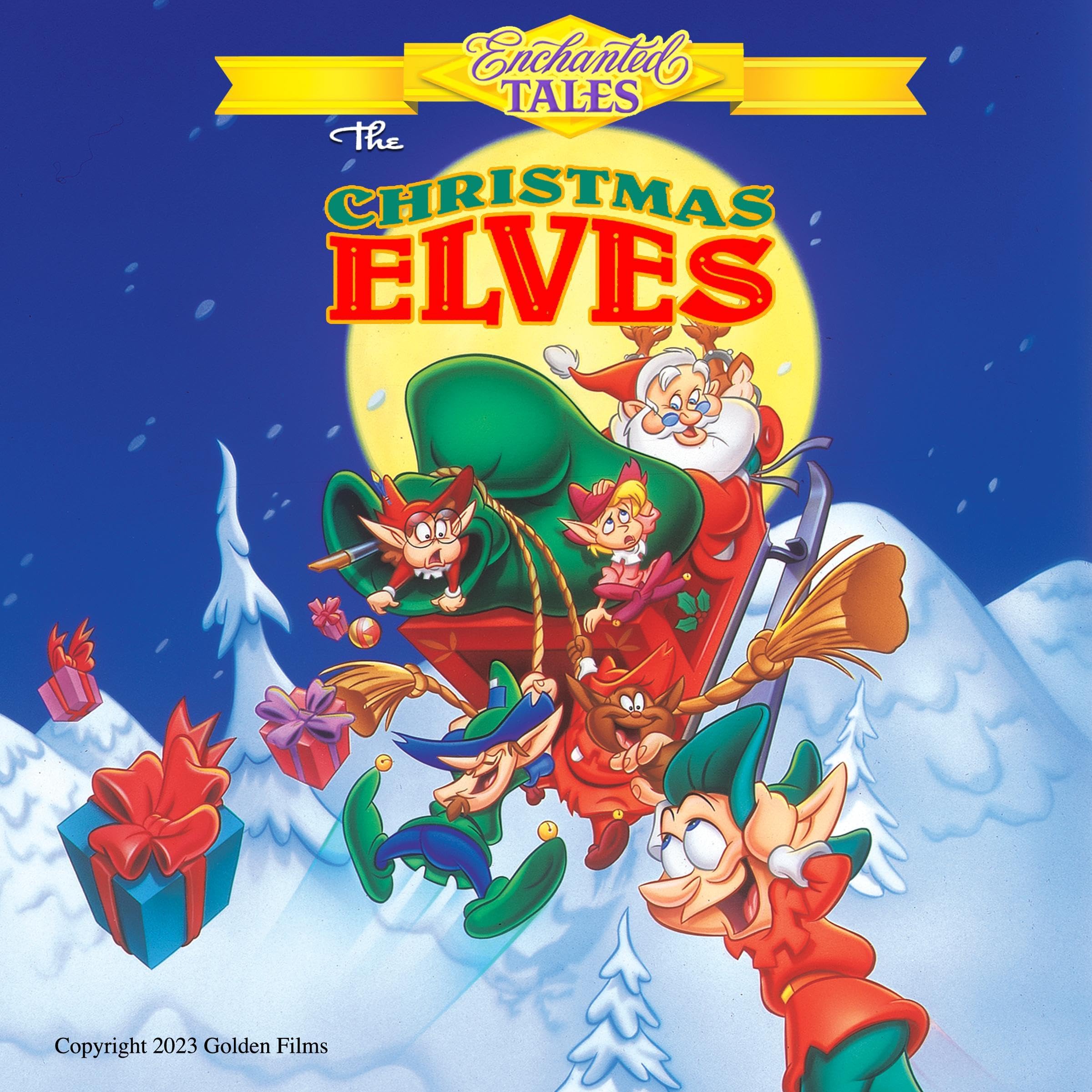 Cover art for The Christmas Elves