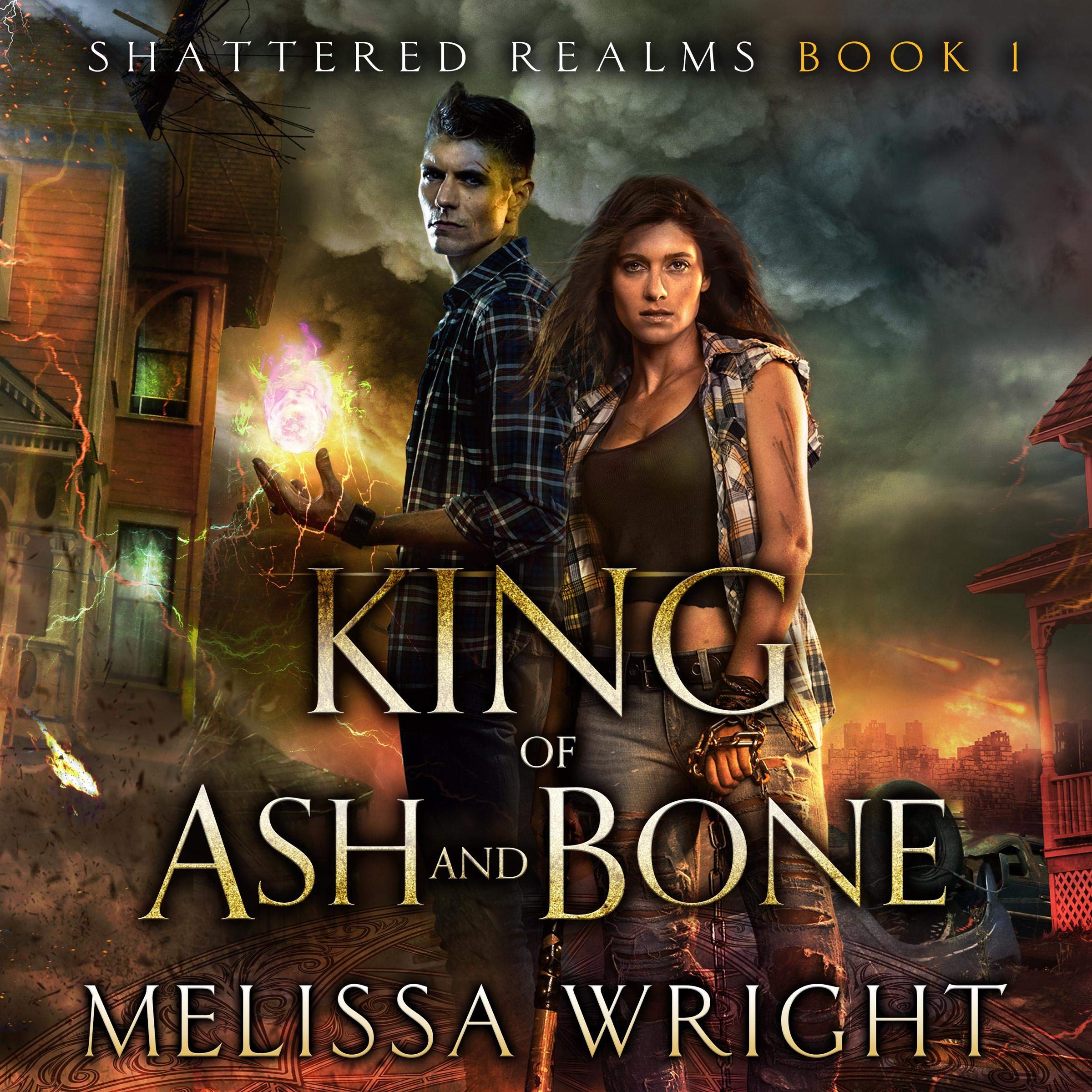 Cover art for King of Ash and Bone