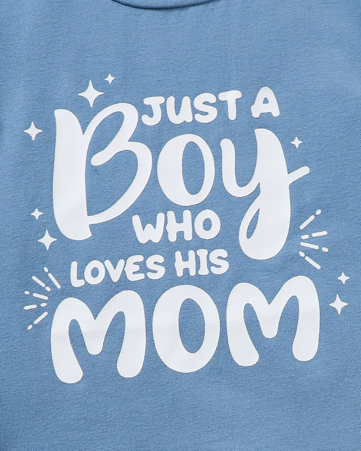 Jecson Baby Boy Summer Clothes Toddler Boy Outfits Letter Print Short Sleeve T-Shirt Denim Shorts Clothing Set 6M-4T - Image 5