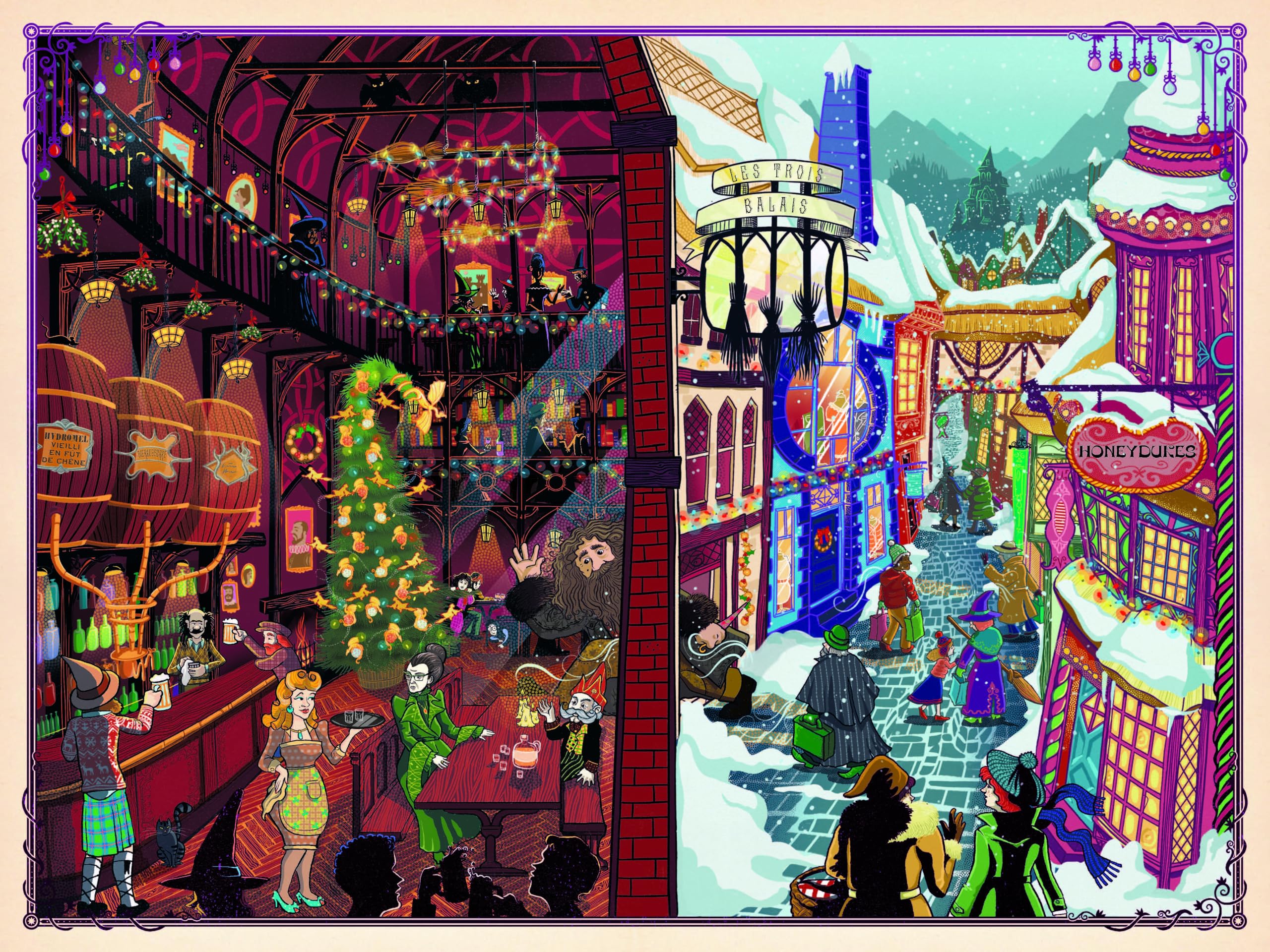Harry Potter et le prisonnier d'Azkaban - Édition illustrée interactive: Graphisme et illustrations de MinaLima
