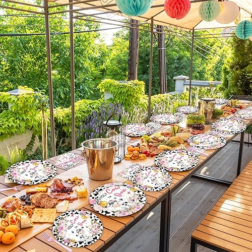 Miniatura 267 de gisgfim 96 piezas de suministros de fiesta de cumpleaños de pollo, platos de papel, servilletas de fiesta temática de pollo, decoraciones