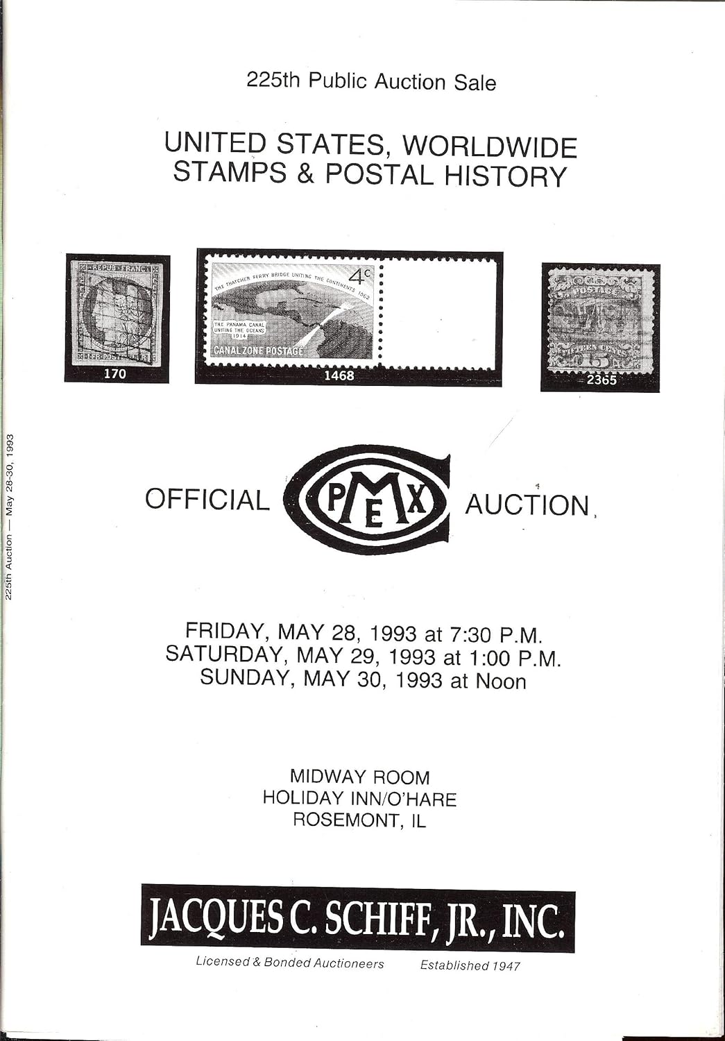 United States, Worldwide Stamps & Postal History (Stamp Auction Catalog