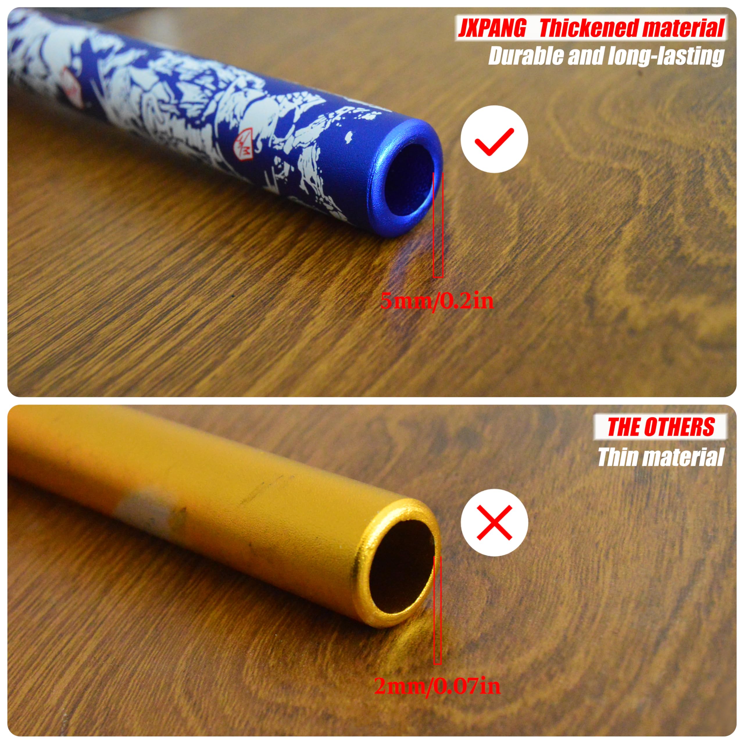Manillar universal de 28 mm 1 1/8" para CRF KLX KX LTR TRX SX SXF EXC XCW, para motocross, pit, moto de cross, scooter, ATV, quad, Grizzly Hawk 250, bicicletas (azul)