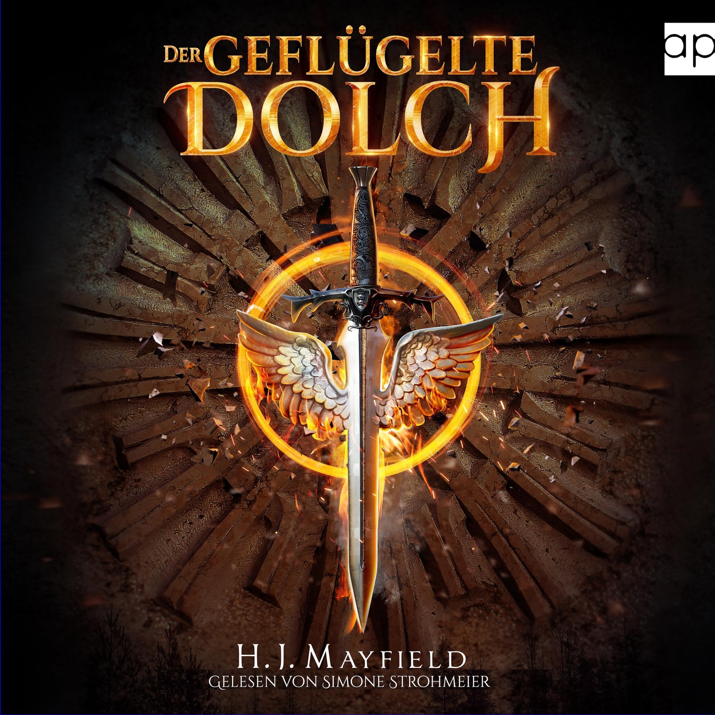 Cover art for Der geflügelte Dolch