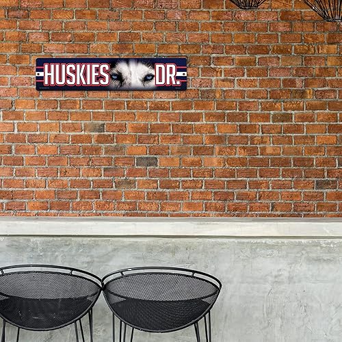 Vista 122 de Rico Industries Letrero de plástico de la NCAA de plástico de 4 x 16 pulgadas Alternativo