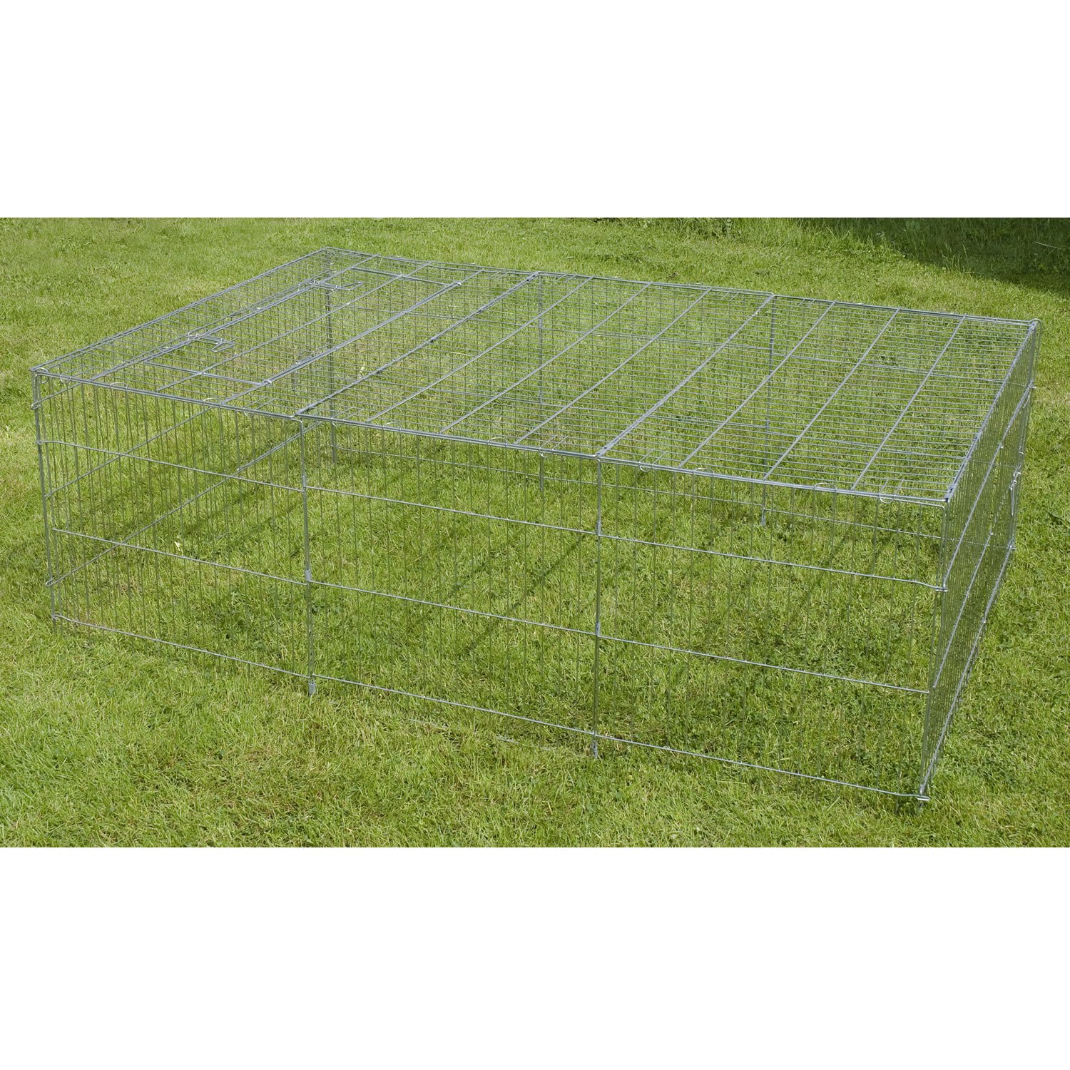 Walter Harrisons Appleby Small Animal/Chicken Run, Enclosure for Rabbits, Hamsters, Guinea Pigs - 180x120x60cm