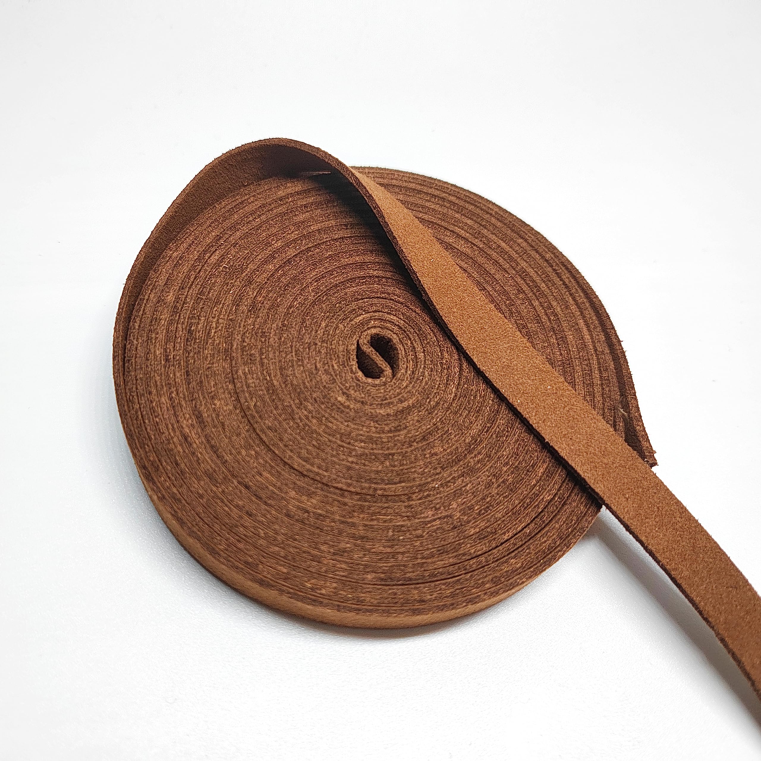 Leather ito sageo Wrapping Cord for Japanese Samurai wakizashi Tanto Katana Sword Tsuka Handle (Coffee Color)