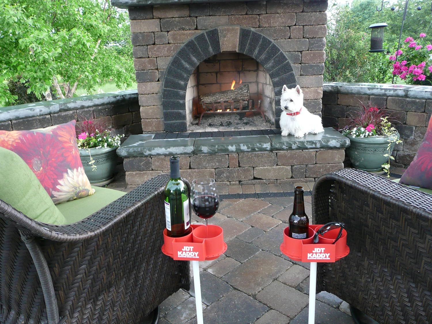 Elevated Drink Holders (Set of 2) - With Tournament Scoreboard