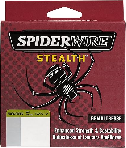 Miniatura 3 de Spiderwire Stealth Braid 3000 Yardas Verde musgo,Azul,Camo,Amarillo alta visibilidad,Translúcido,2-Amarillo alta visibilidad,Verde musgo - Stealth