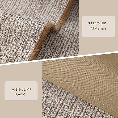 Miniatura 3 de MEETSKY Fundas de sofá para sofá de 2 cojines, funda de sofá antideslizante para perros, fundas de sofá suaves, protector para mascotas, tapete para