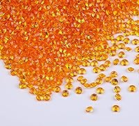 Vista 12 de Paquete de 10000 unidades de cristales de confeti dispersos para mesa de boda, diamantes acrílicos, rellenos de jarrón de diamantes de imitación